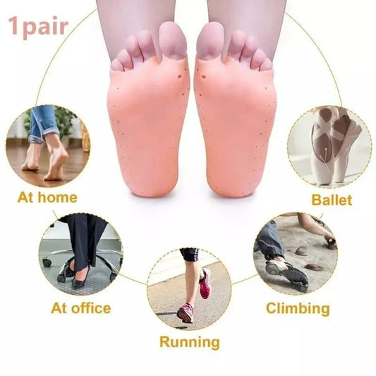 Forefoot Pads Silicone Insoles Orthopedic Shoe Pad Pain Relief